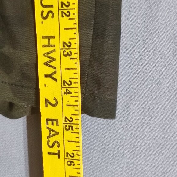 Zara Denim women's size 8 camo colour and pattern Moto style jeans - Picture 13 of 15